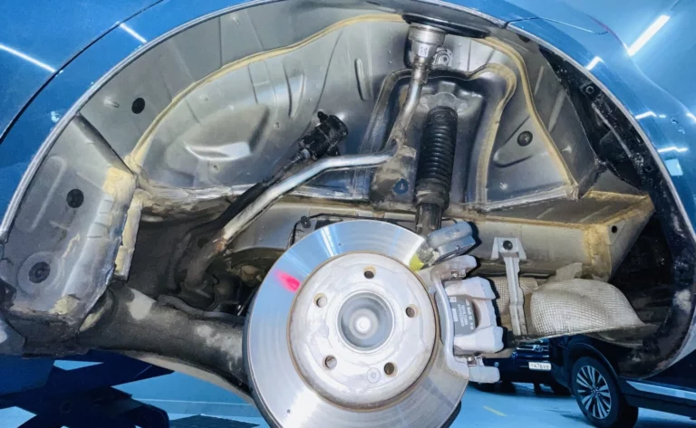 Шумоизоляция арки Mercedes-Benz A-class-1