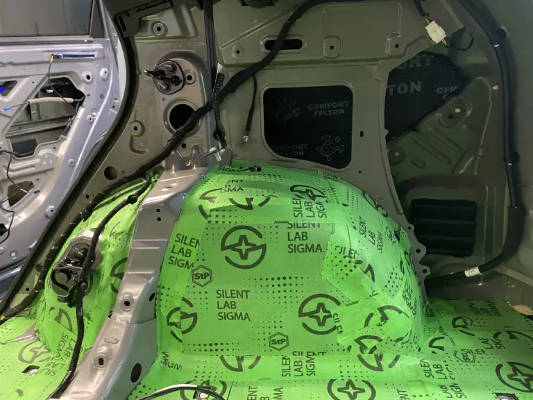 Шумоизоляция багажника Chery Tiggo 7L-7